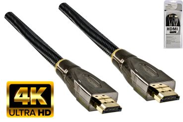 DINIC Dubai Range HDMI Kabel, hochwertige Metall Stecker,  5m