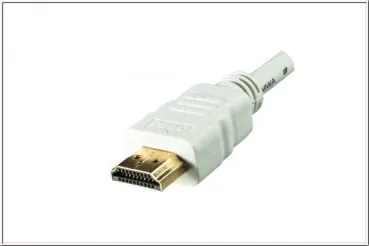 DINIC HDMI-High Speed 1.4 Kabel mit Ethernet, weiß