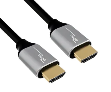 HDMI 2.0 Kabel, 2xStecker Aluminiumgehäuse, 4K@60Hz, 3D, HDR, DINIC Polybag, 10m