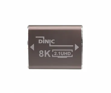 HDMI-A Verbinder, 8K, Metall HDMI-A Buchse auf Buchse, 8K 60Hz / 4K 120Hz, Polybag