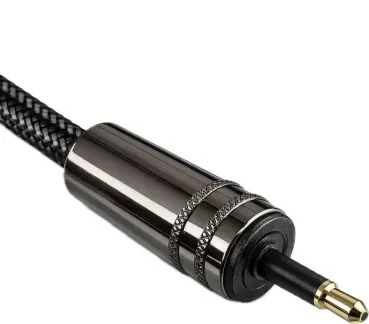 DINIC Premium Toslink Kabel St. auf mini Toslink St., Dubai Range, schwarz, 2m