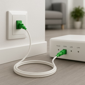 DINIC Anschlusskabel für Glasfaser-Router