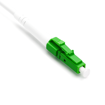DINIC Anschlusskabel Glasfaser-Router, LC/APC-SC/APC, weiß, 10m