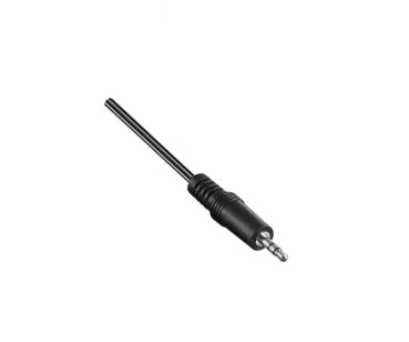 DINIC Audio-Video Kabel 3,5mm St. auf 2x Cinch St., Anschlusskabel RCA, schwarz