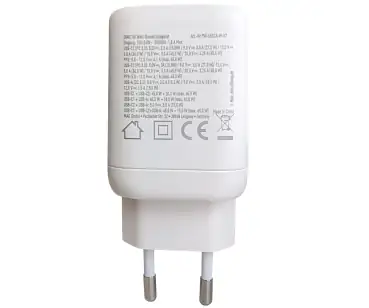 USB C/C/A Ladegerät/Netzteil 65W Schnellladegerät Power Delivery 3.0, PPS-Technologie
