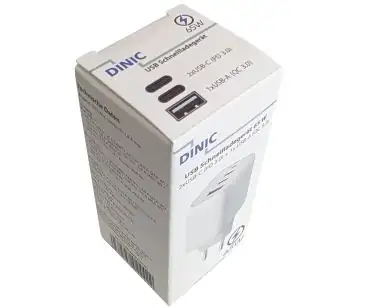 USB C/C/A Ladegerät/Netzteil 65W Schnellladegerät Power Delivery 3.0, PPS-Technologie