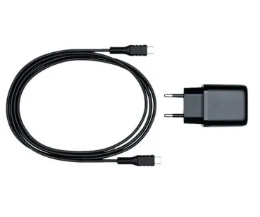 DINIC USB PD/QC 3.0 Ladeadapter inkl. C-C Kabel, schwarz 20W, 3,6V~5,9V/3A; 6~9V/2A; 9V~12V/1,5A
