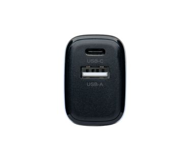 USB PD/QC 3.0 Ladeadapter inkl. C-C HQ Kabel 1m 20W, 3,6V~5,9V/3A; 6~9V/2A; 9V~12V/1,5A, Polybag