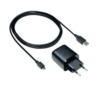 DINIC USB PD/QC 3.0 Ladeadapter inkl. micro USB Kabel 20W, 3,6V~5,9V/3A; 6~9V/2A; 9V~12V/1,5A, schwarz, 2m