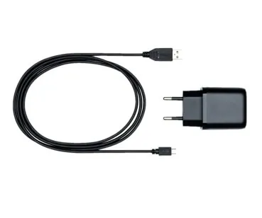 DINIC USB PD/QC 3.0 Ladeadapter inkl. micro USB Kabel 20W, 3,6V~5,9V/3A; 6~9V/2A; 9V~12V/1,5A, schwarz, 2m