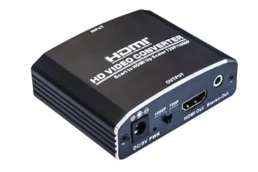 DINIC SCART-HDMI Adapter Video und Audio analog auf HDMI bis 1080p@60Hz