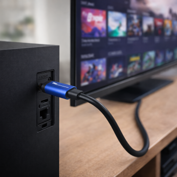 DINIC Premium HDMI 2.1 Kabel, 8k 60Hz, 4k 120Hz, 1m