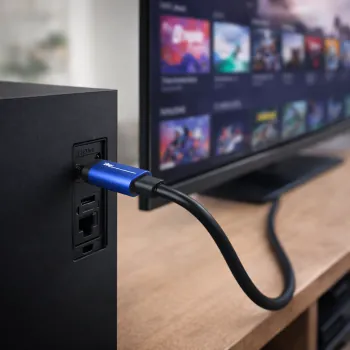 DINIC Premium HDMI 2.1 Kabel, 8k 60Hz, 4k 120Hz, 1m