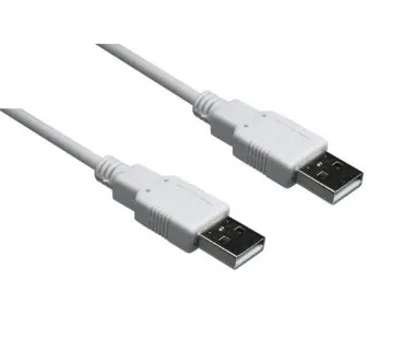 DINIC USB 2.0 Hi-Speed Kabel A Stecker auf Stecker, 1,8m