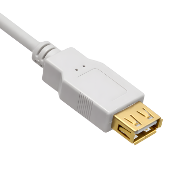 DINIC USB 2.0 HQ Verlängerung A St. auf A Bu., 2m