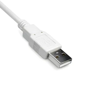 DINIC USB 2.0 Verlängerung A St. auf A Bu., 28 AWG/2C, 26 AWG/2C, grau, 3m