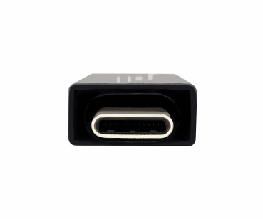 DINIC Adapter, USB C Stecker auf USB A Buchse Alu, space grau