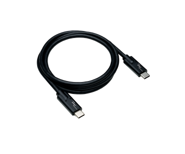 DINIC USB 3.2 Kabel Typ C-C Stecker, schwarz, unterstützt 100W (20V/5A) Aufladung,  0,5m