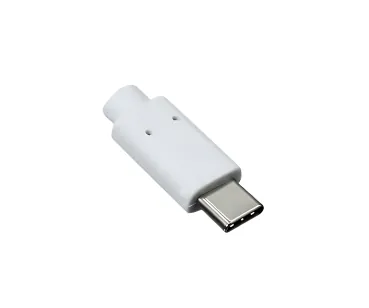 DINIC USB 3.1 Kabel Typ C - 3.0 A, 5Gbps, 3A charging, weiß, DINIC Polybag, 0,5m