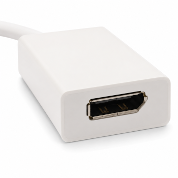 DINIC Adapter USB 3.2 Typ C Stecker/DisplayPort Buchse 4k bei 60Hz, weiß, DINIC Blister