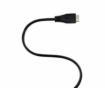 Kabel USB C auf USB 3.0 micro B, schwarz, DINIC Polybag, 0,50m