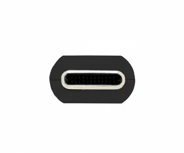 DINIC USB Typ C auf A Ladekabel, USB Typ C auf A Stecker, 5V, 3A, OD: 3,5mm, schwarz, 0.5m