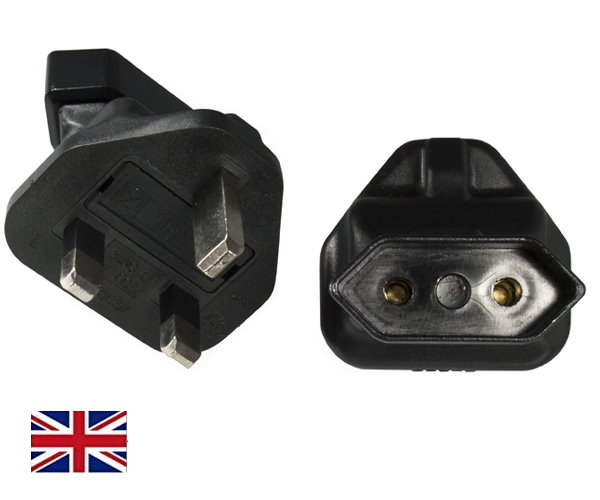 DINIC Kabel Shop - Reiseadapter, Netzadapter für England UK 2-pol