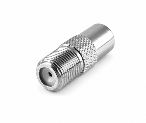 Adapter IEC Stecker auf F-Buchse, ANT-Stecker auf SAT Buchse, Vollmetall