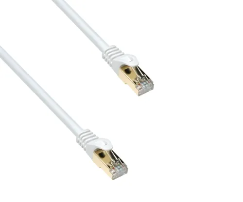 DINIC Cat.7 Premium Patchkabel 10 GB LAN / DSL Netzwerk, LSZH, PiMF/S-FTP Kabel, 3m