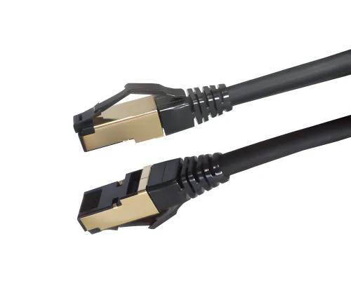 DINIC Cat. 8.1 Patchkabel 2000Mhz, 40G, schwarz