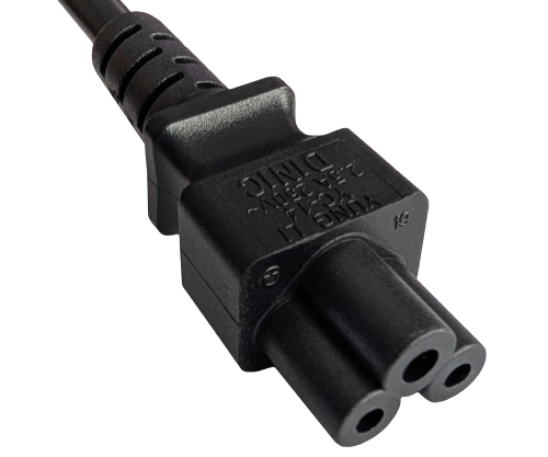 DINIC Netzkabel, Stromkabel für Brasilien Typ N auf C5