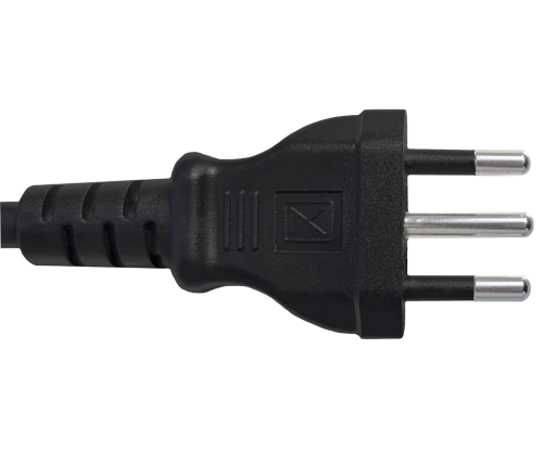 DINIC Stromkabel, Netzkabel für Italien auf C5 Stecker, 1,80m