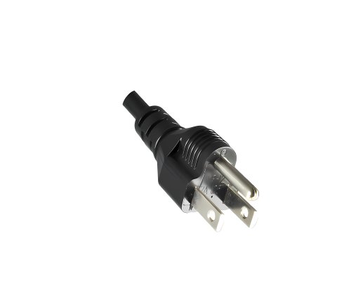 DINIC Netzkabel Japan Typ B auf C5, 0,75mm², 1,8m JPN 3pin/IEC 60320-C5,JET, PSE, VCTF, schwarz