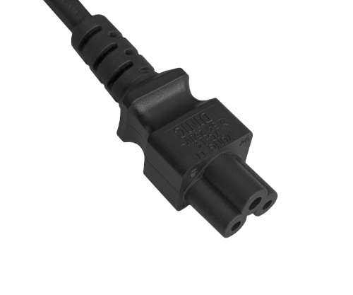 DINIC Netzkabel Korea CEE 7/4 auf C5, 0,75mm², KTL, 1,8m
