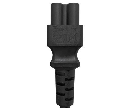 DINIC Netzkabel Korea CEE 7/4 auf C5, 0,75mm², KTL, 1,8m