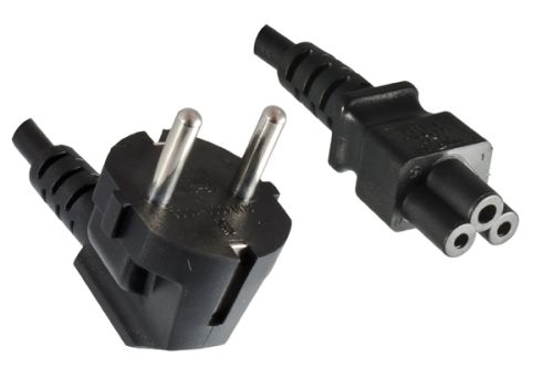 DINIC Netzkabel Korea CEE 7/4 auf C5, 0,75mm², KTL, 1,8m