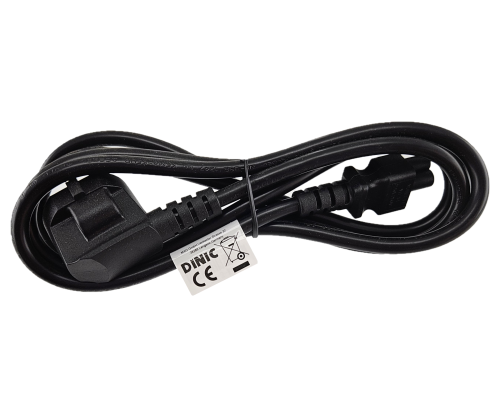 DINIC Netzkabel Korea CEE 7/4 auf C5, 0,75mm², KTL, 1,8m