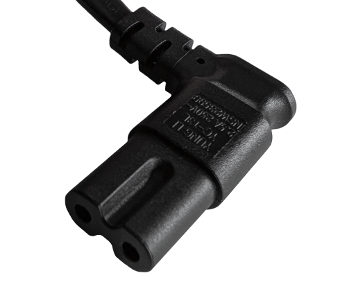 Netzkabel Australien Typ I auf C7 90°, 0,75mm²,