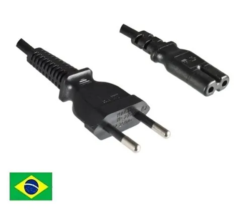 DINIC Netzkabel Brasilien Typ C auf C7,