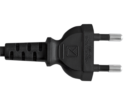 DINIC Netzkabel Korea 2pin auf C7, 0,75mm², KTL, 1,8m