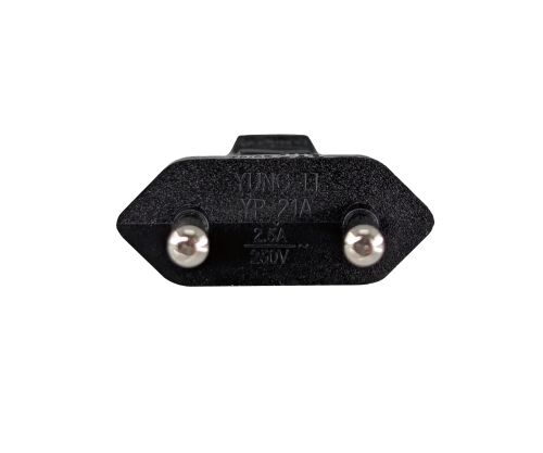 DINIC Netzkabel halogenfrei LSZH Eurostecker Typ C auf C7, 0,75mm², 1,8m