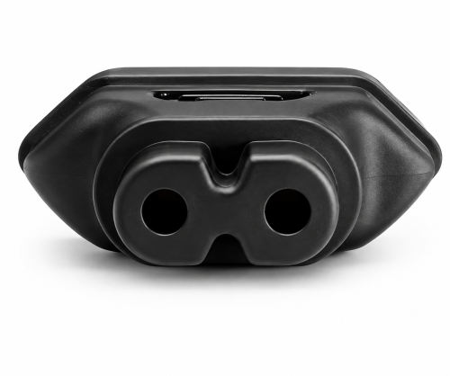 DINIC Netzadapter Eurostecker auf C7, Euro-8 Adapter, schwarz