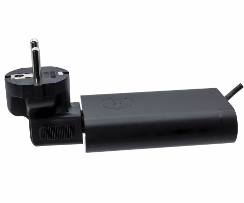 DINIC Netzadapter Schutzkontaktstecker CEE 7/7 auf C5 Stecker gewinkelt (Mickey Maus)