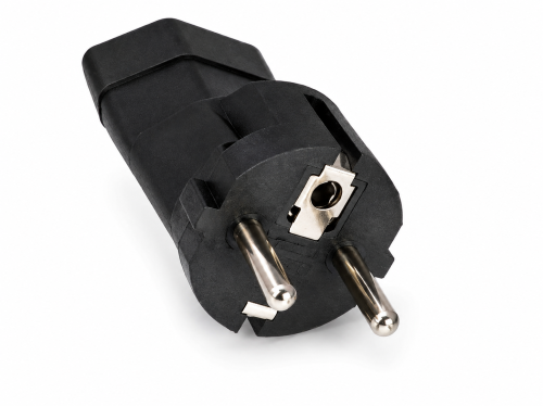 DINIC Reiseadapter, Stromadapter für Schweizer Netzkabel, 3-Pin