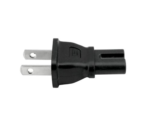 DINIC Stromadapter USA, C7 auf USA NEMA 1-15P IEC 60320-C7 Euro 8 Bu./ US Typ A, YL-1113