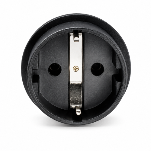 DINIC Stromadapter Israel auf Schuko CEE 7/3 Buchse, 3pin Stecker