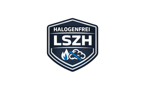 DINIC Kaltgerätekabel halogenfrei, 1mm², VDE, LSZH, C13 auf C14, schwarz, 1m