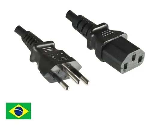 DINIC Netzkabel Brasilien Typ N