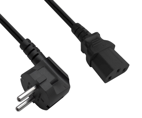 DINIC Netzkabel Korea CEE 7/4 auf C13, KTL