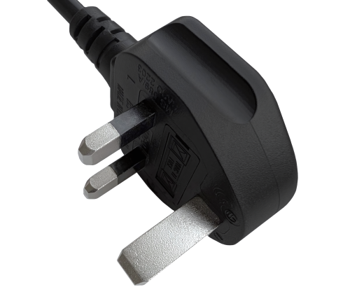DINIC Netzkabel England UK Typ G 10A auf C13, ASTA/SASO/HK/SM